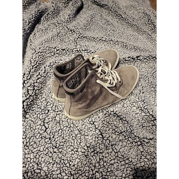 Vans Chukka Boot Mid Gray Suede High Top Sneakers Skate Shoes main image 13